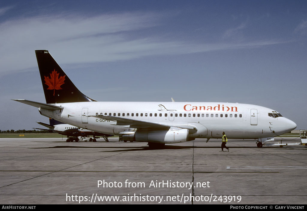 Aircraft Photo of C-GCPW | Boeing 737-275/Adv | Canadian Airlines | AirHistory.net #243919