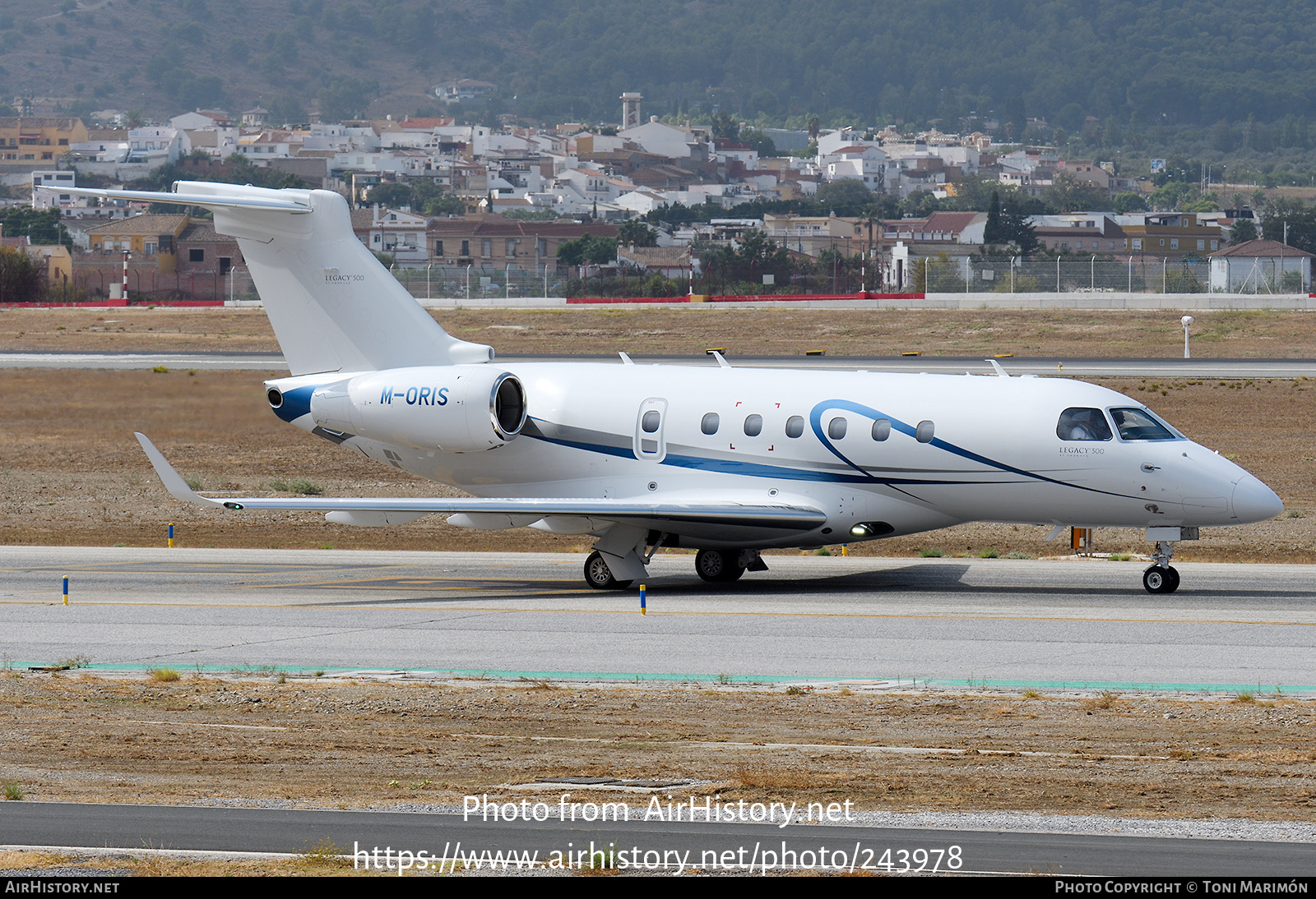 Aircraft Photo of M-ORIS | Embraer EMB-550 Legacy 500 | AirHistory.net #243978