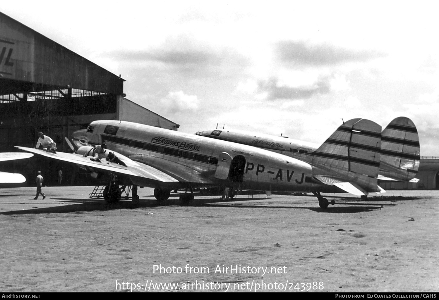 Aircraft Photo of PP-AVJ | Douglas C-53 Skytrooper | Aerovias Brasil | AirHistory.net #243988