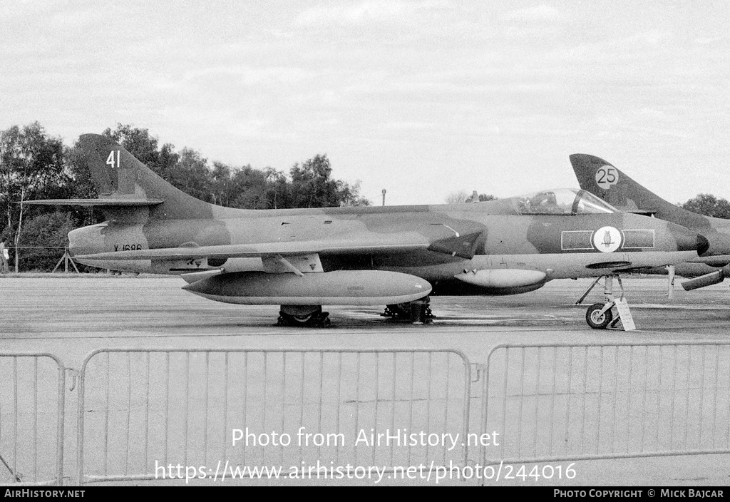 Aircraft Photo of XJ686 | Hawker Hunter FGA9 | UK - Air Force | AirHistory.net #244016