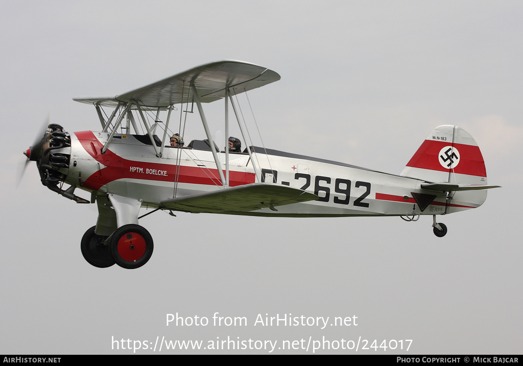 Aircraft Photo of G-STIG | Focke-Wulf Fw-44J Stieglitz | AirHistory.net #244017