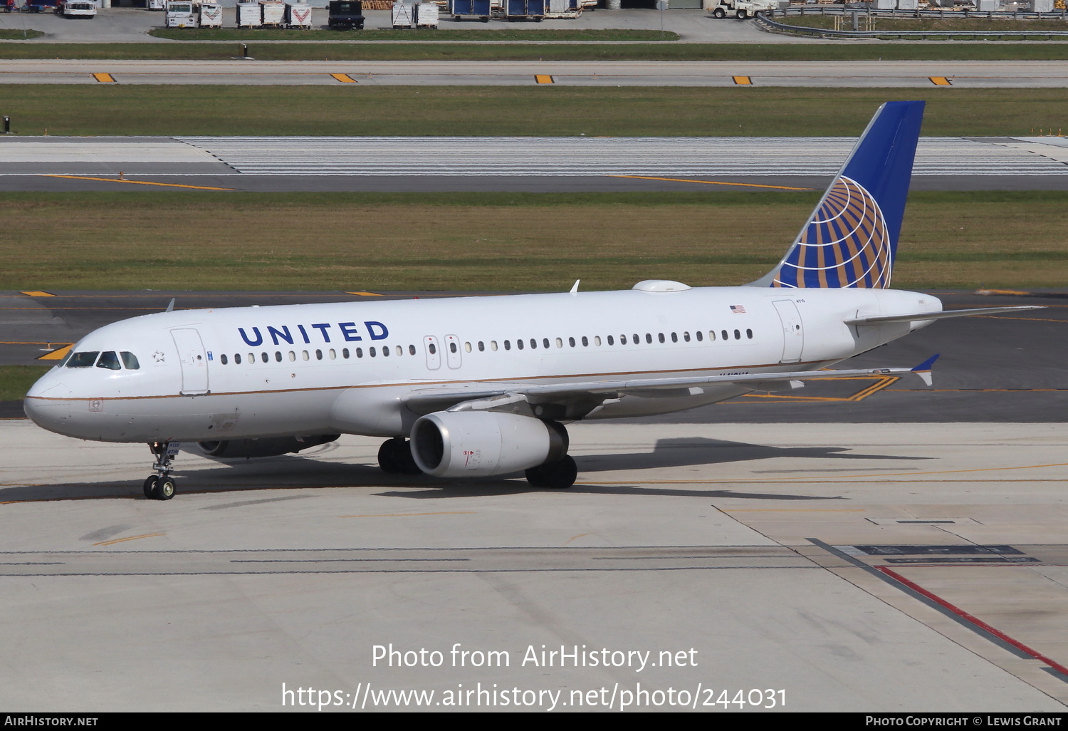 Aircraft Photo of N410UA | Airbus A320-232 | United Airlines | AirHistory.net #244031