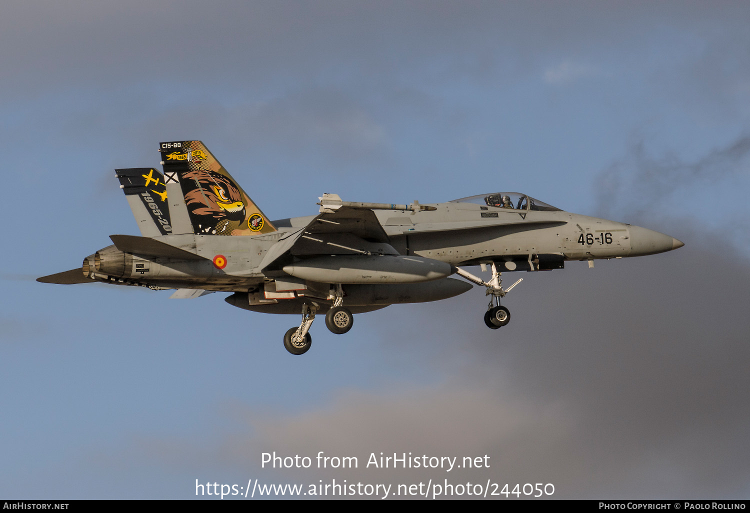 Aircraft Photo of C.15-88 | McDonnell Douglas F/A-18A+ Hornet | Spain - Air Force | AirHistory.net #244050