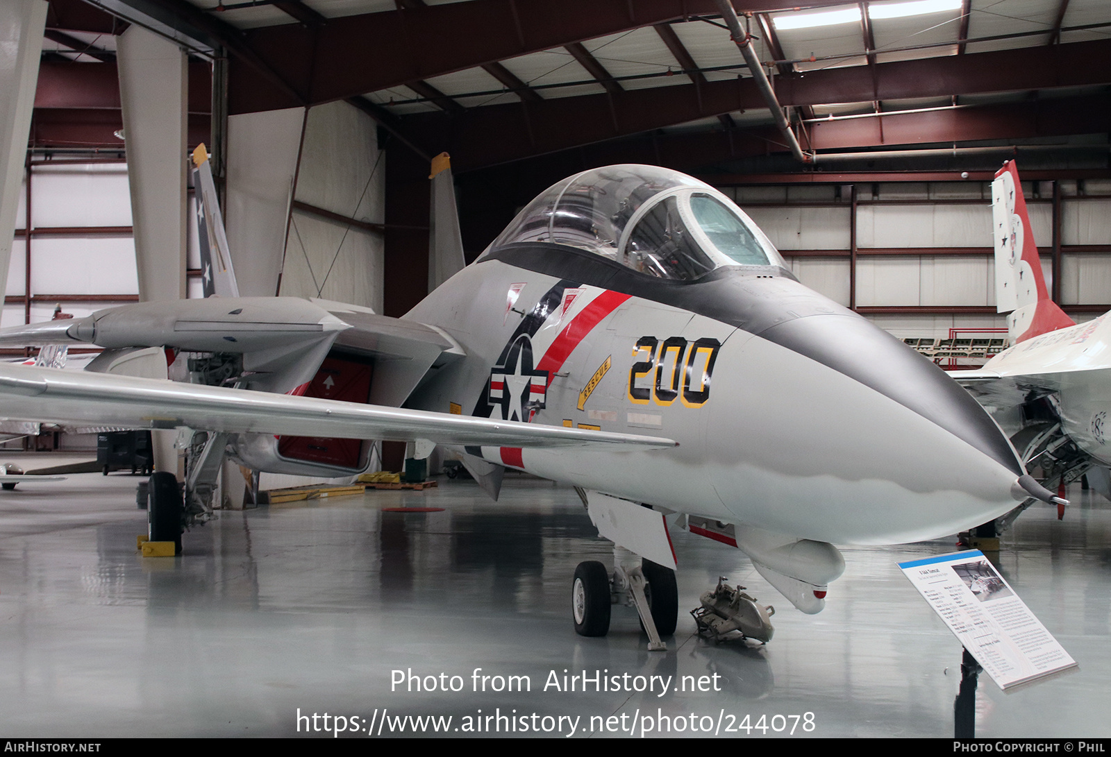 Aircraft Photo of 158985 | Grumman F-14A Tomcat | USA - Navy | AirHistory.net #244078