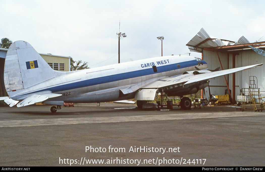 Aircraft Photo of N9892Z | Curtiss C-46D Commando | Carib West | AirHistory.net #244117