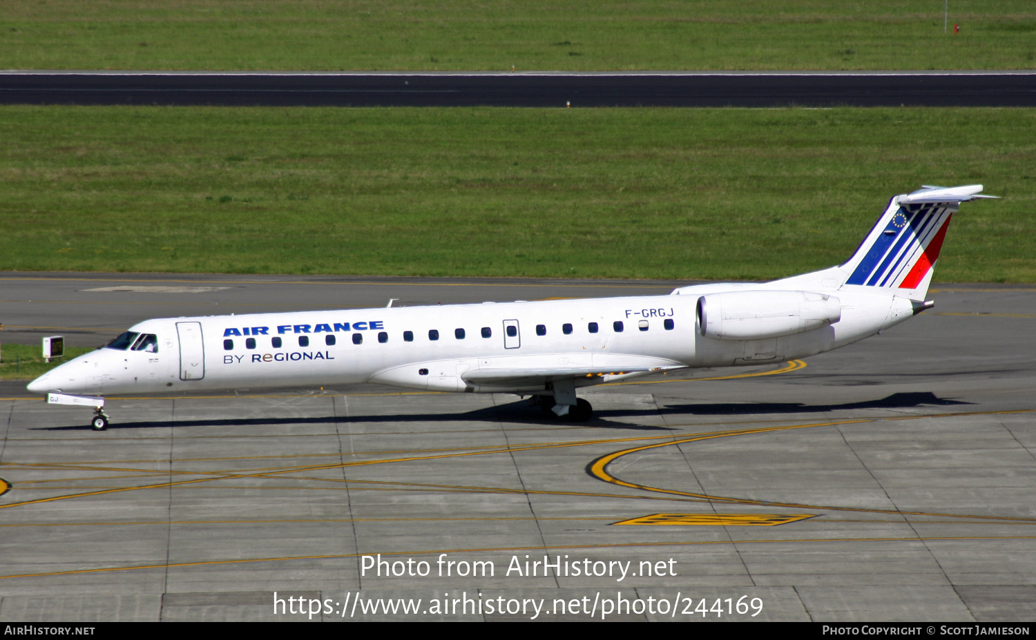 Aircraft Photo of F-GRGJ | Embraer ERJ-145EP (EMB-145EP) | Air France | AirHistory.net #244169