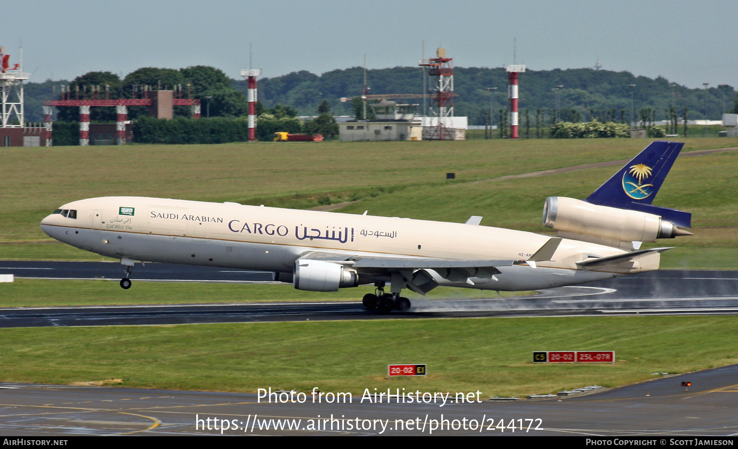 Aircraft Photo of HZ-ANC | McDonnell Douglas MD-11/F | Saudi Arabian Airlines Cargo | AirHistory.net #244172