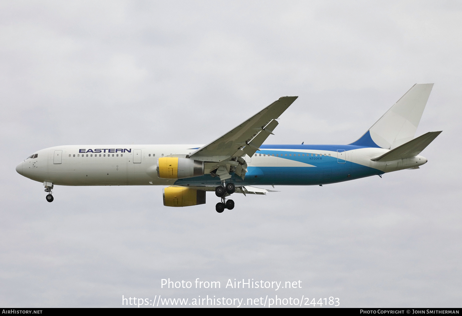 Aircraft Photo of N700KW | Boeing 767-336/ER | Eastern Airlines | AirHistory.net #244183