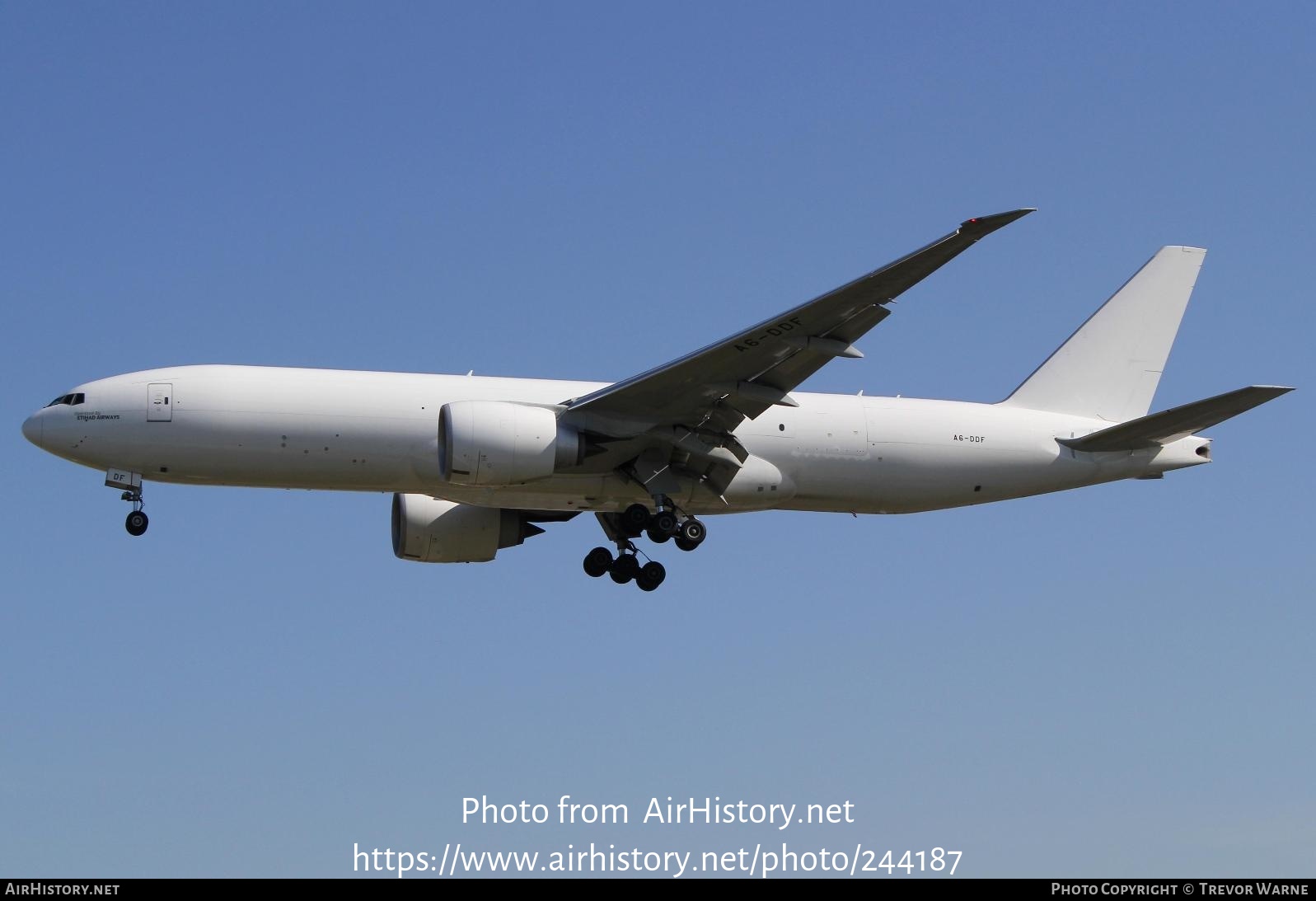 Aircraft Photo of A6-DDF | Boeing 777-F | Etihad Airways Cargo | AirHistory.net #244187