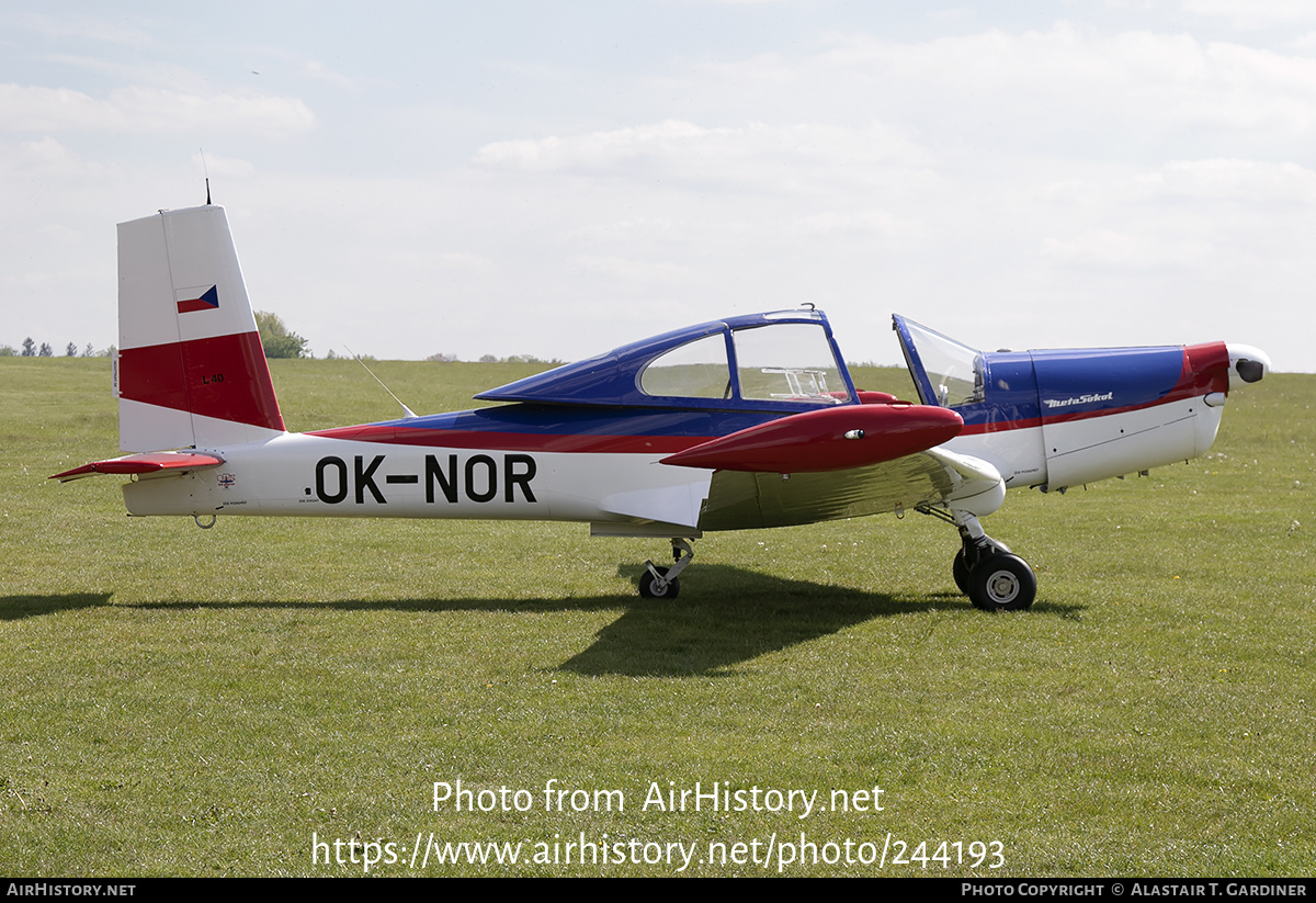 Aircraft Photo of OK-NOR | Orličan L-40 Meta Sokol | AirHistory.net #244193