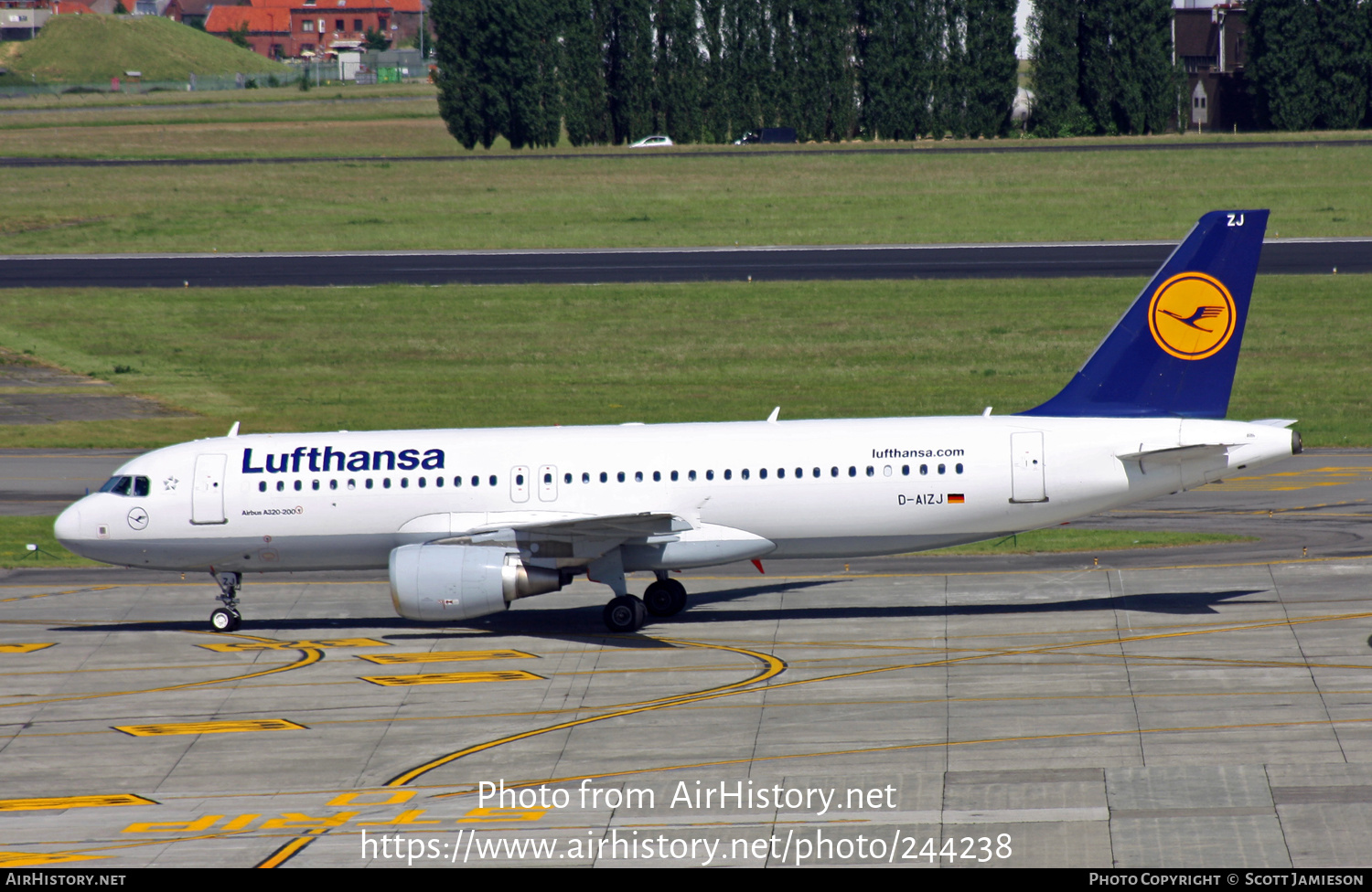 Aircraft Photo of D-AIZJ | Airbus A320-214 | Lufthansa | AirHistory.net #244238