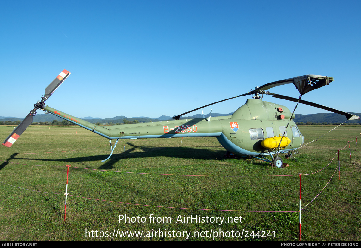 Aircraft Photo of B-2950 | Mil Mi-2 | Slovakia - Police | AirHistory.net #244241