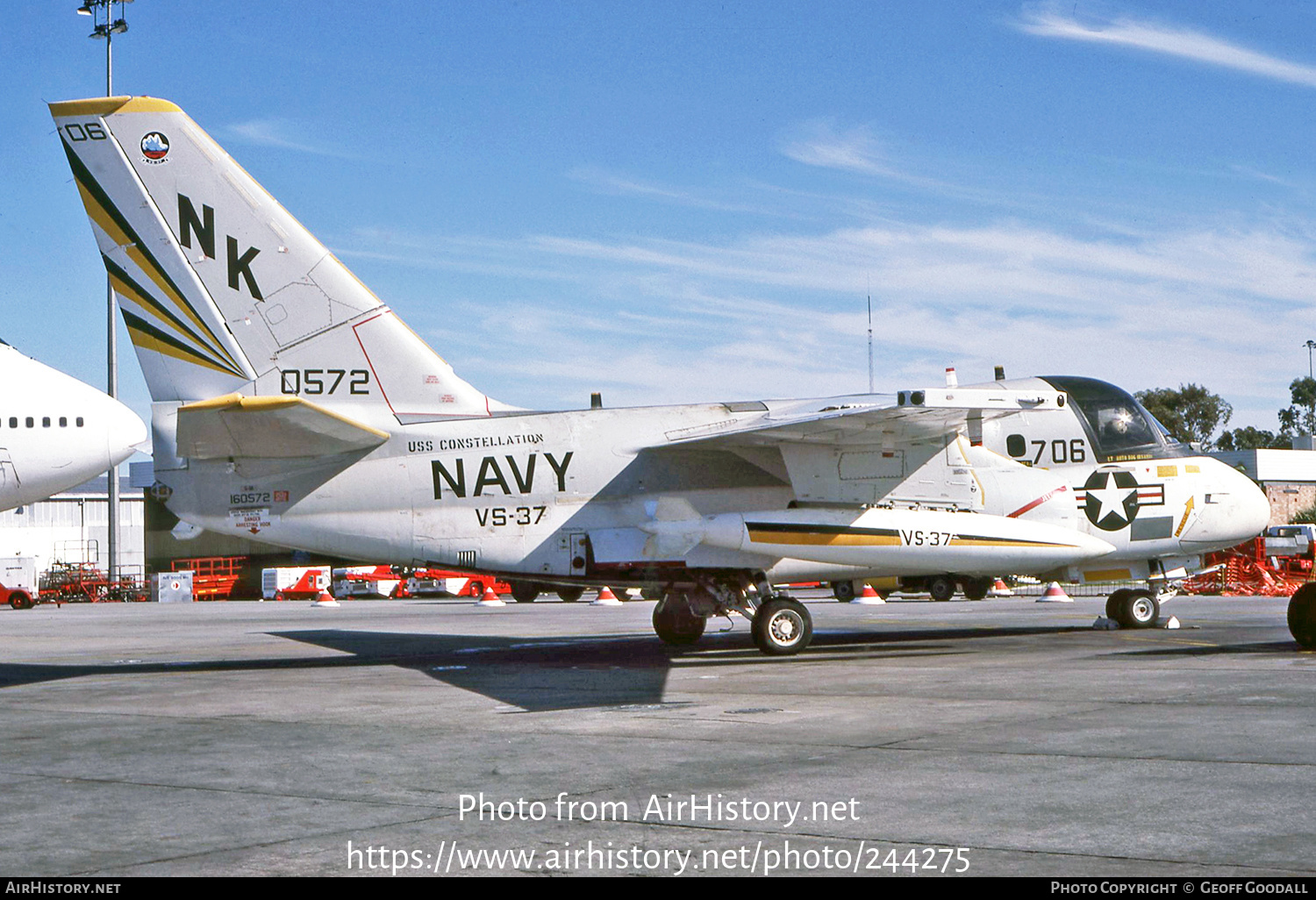 Aircraft Photo of 160572 | Lockheed S-3A Viking | USA - Navy | AirHistory.net #244275