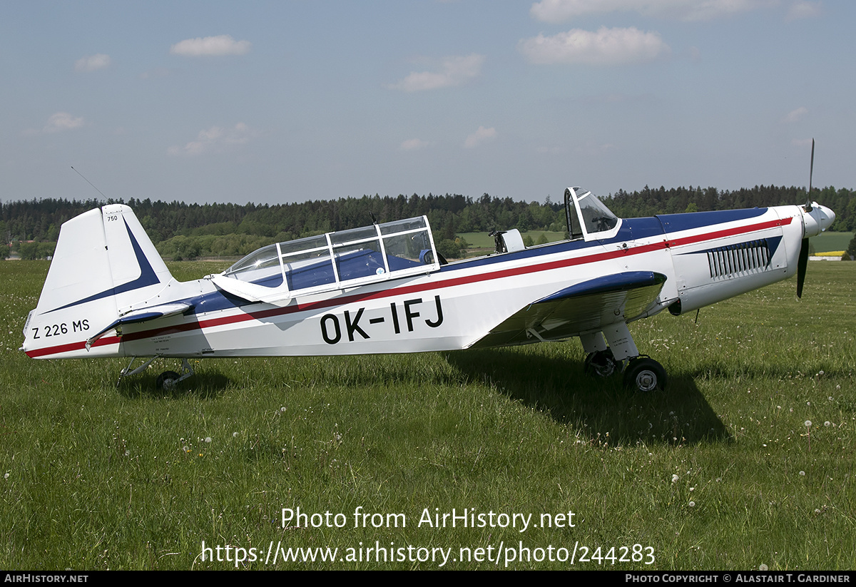 Aircraft Photo of OK-IFJ | Zlin Z-226MS Trener | AirHistory.net #244283