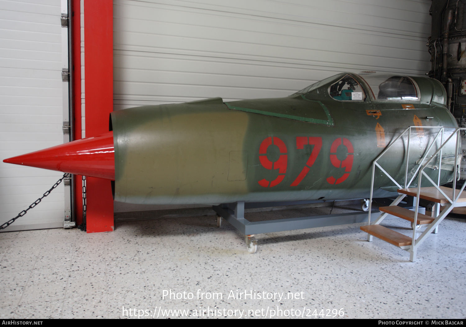 Aircraft Photo of 979 | Mikoyan-Gurevich MiG-21SPS-K | East Germany - Air Force | AirHistory.net #244296