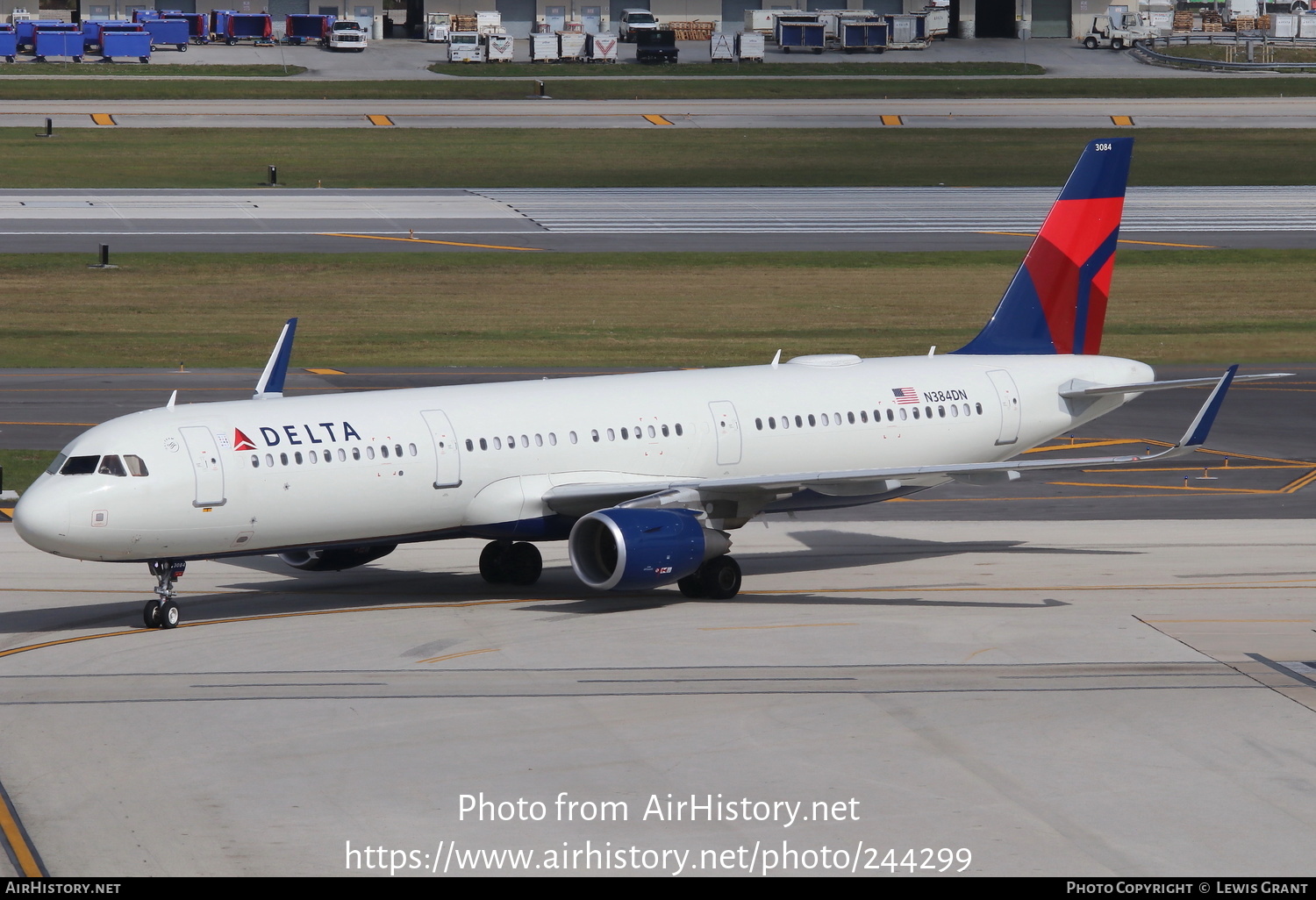 Aircraft Photo of N384DN | Airbus A321-211 | Delta Air Lines | AirHistory.net #244299