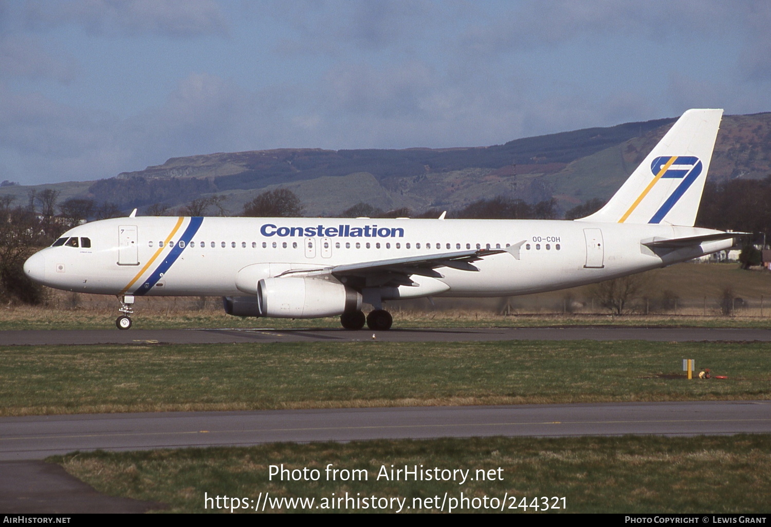 Aircraft Photo of OO-COH | Airbus A320-232 | Constellation International Airlines | AirHistory.net #244321