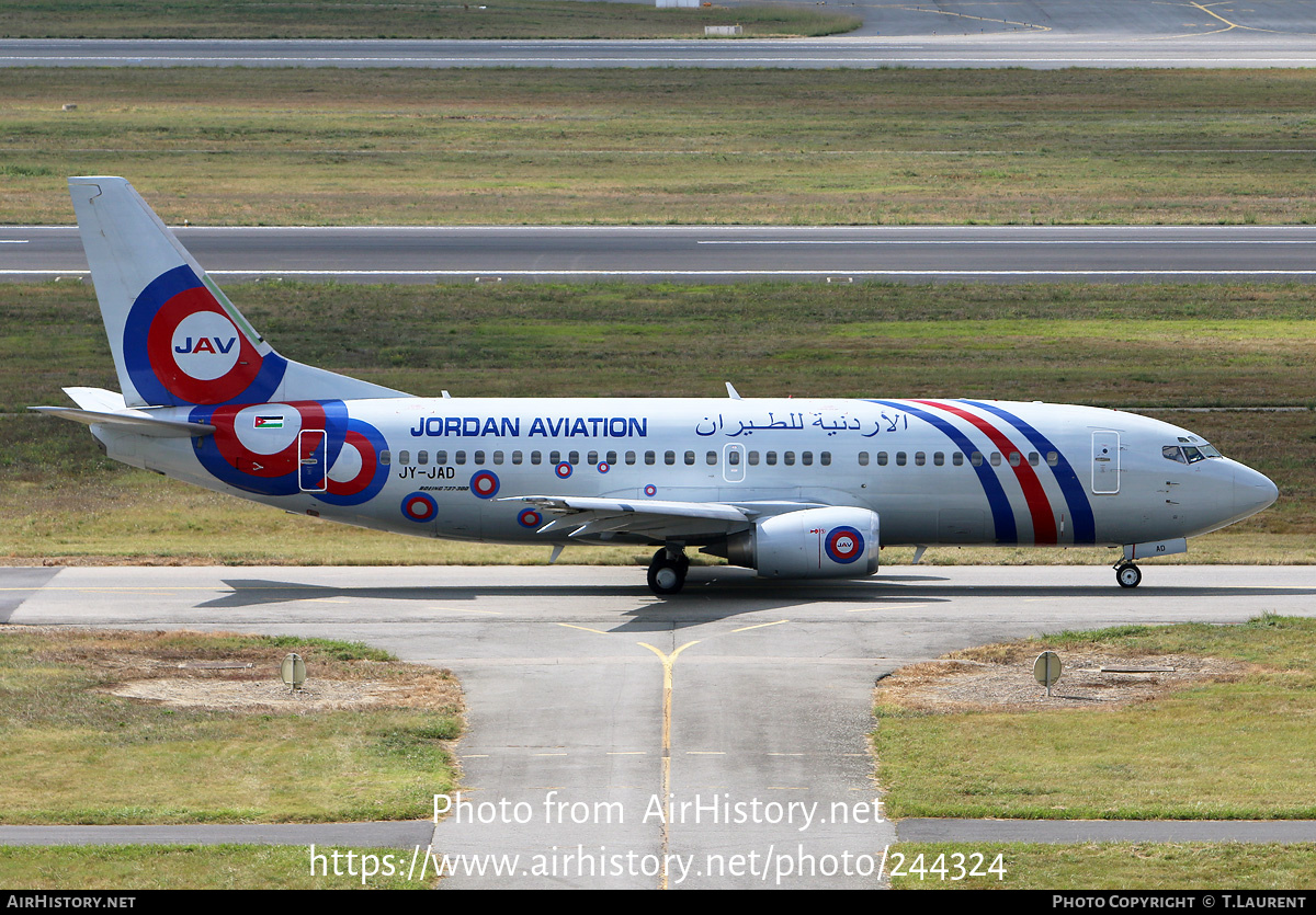 Aircraft Photo of JY-JAD | Boeing 737-322 | Jordan Aviation - JAV | AirHistory.net #244324