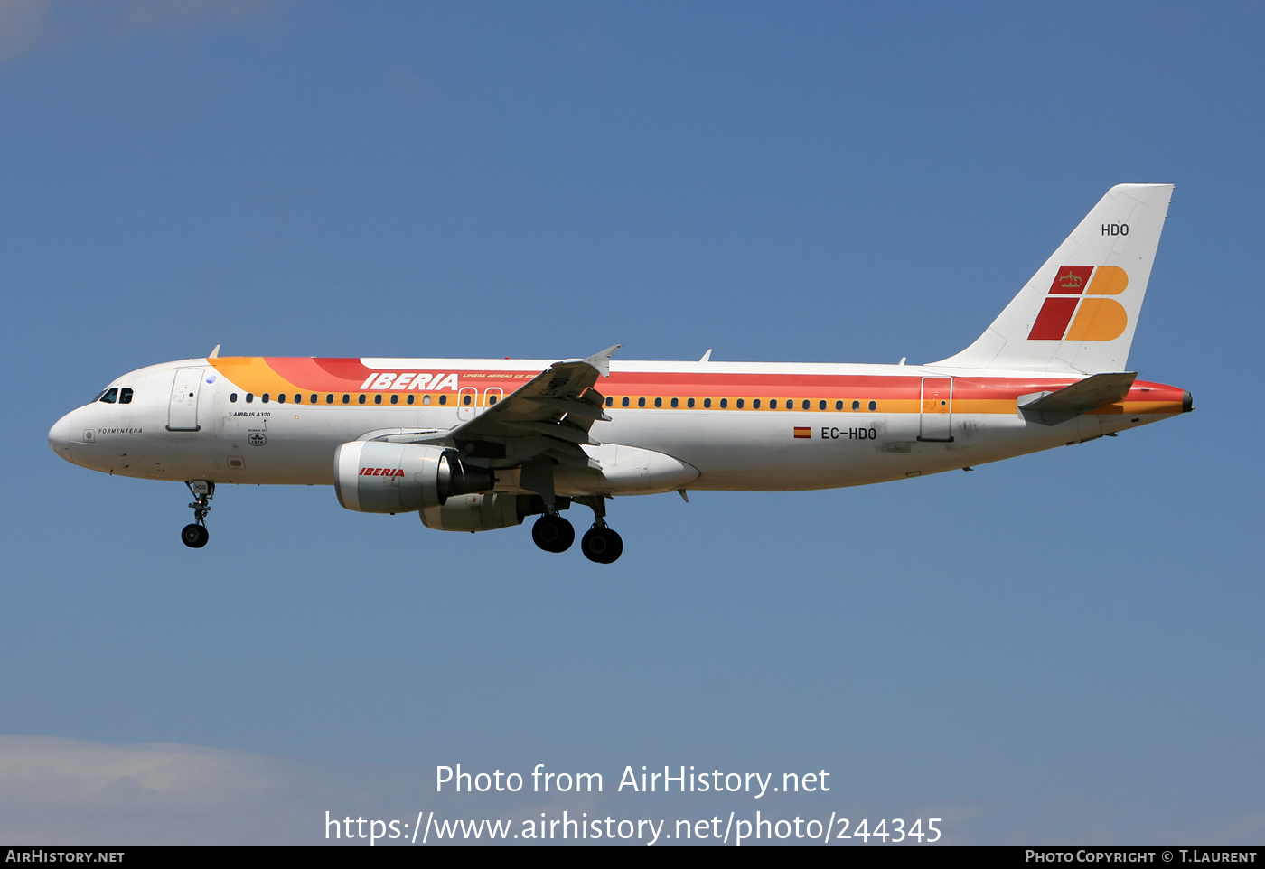 Aircraft Photo of EC-HDO | Airbus A320-214 | Iberia | AirHistory.net #244345