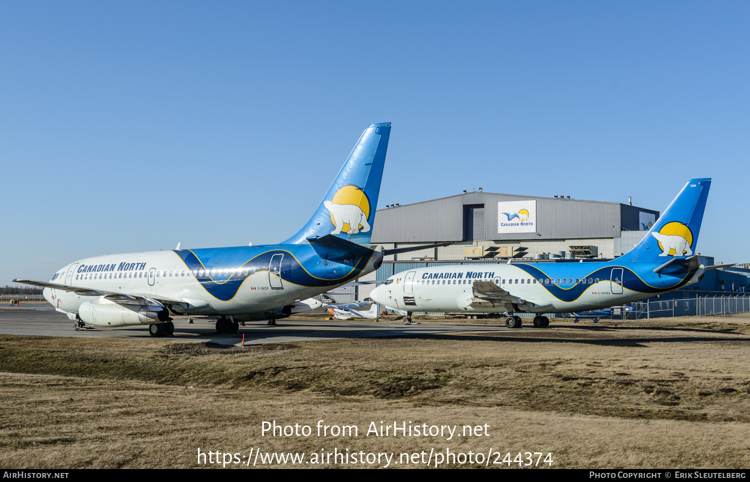 Aircraft Photo of C-GKCP | Boeing 737-217/Adv | Canadian North | AirHistory.net #244374