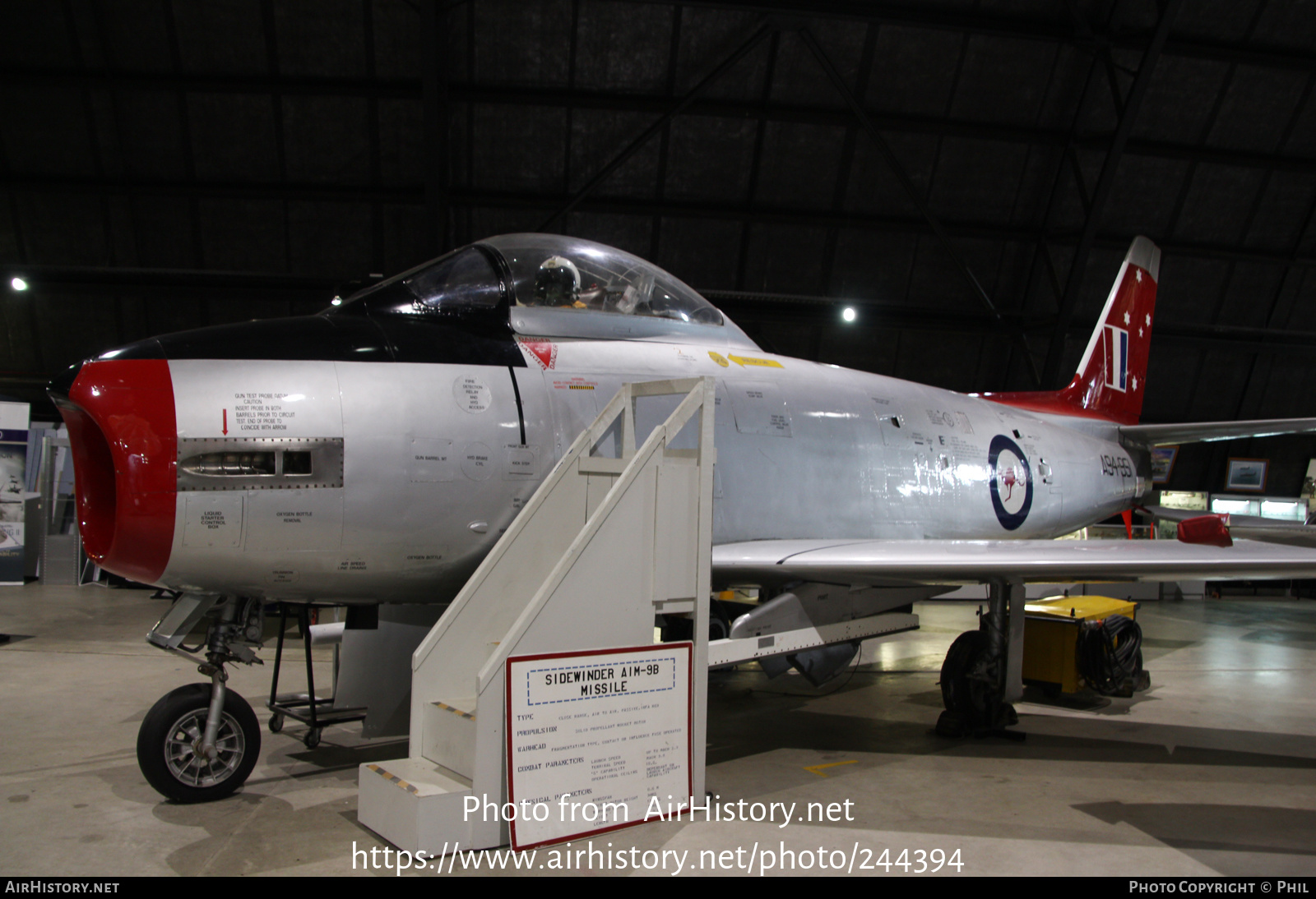 Aircraft Photo of A94-951 | Commonwealth CA-27 Sabre Mk32 | Australia - Air Force | AirHistory.net #244394