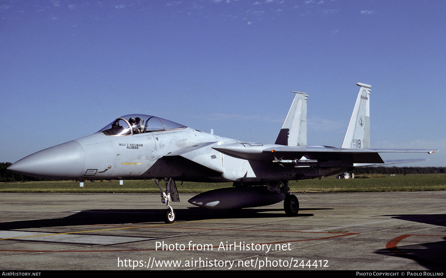 Aircraft Photo of 77-0118 / AF77-118 | McDonnell Douglas F-15A Eagle | USA - Air Force | AirHistory.net #244412