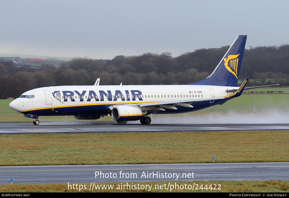 Aircraft Photo of EI-EMR | Boeing 737-8AS | Ryanair | AirHistory.net #244422