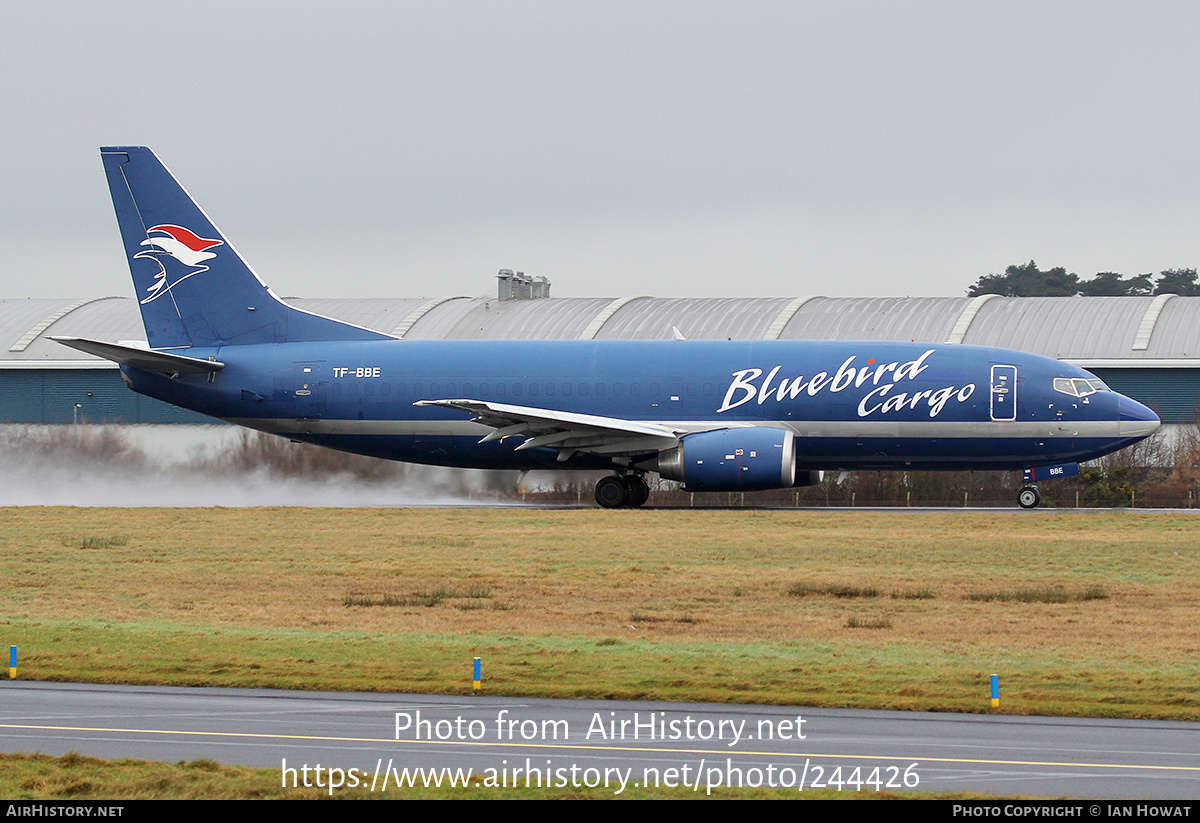 Aircraft Photo of TF-BBE | Boeing 737-36E(SF) | Bluebird Cargo | AirHistory.net #244426