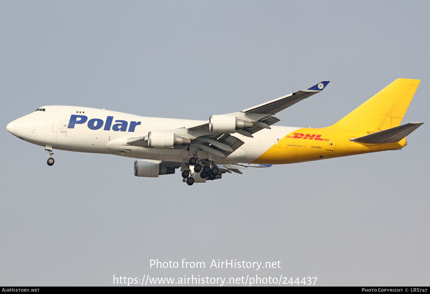 Aircraft Photo of N416MC | Boeing 747-47UF/SCD | Polar Air Cargo | AirHistory.net #244437