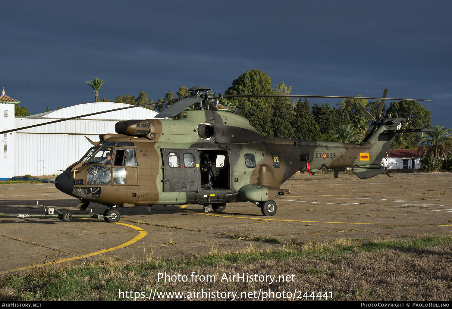 Aircraft Photo of HT.27-14 | Aerospatiale AS-532UL Cougar | Spain - Army | AirHistory.net #244441