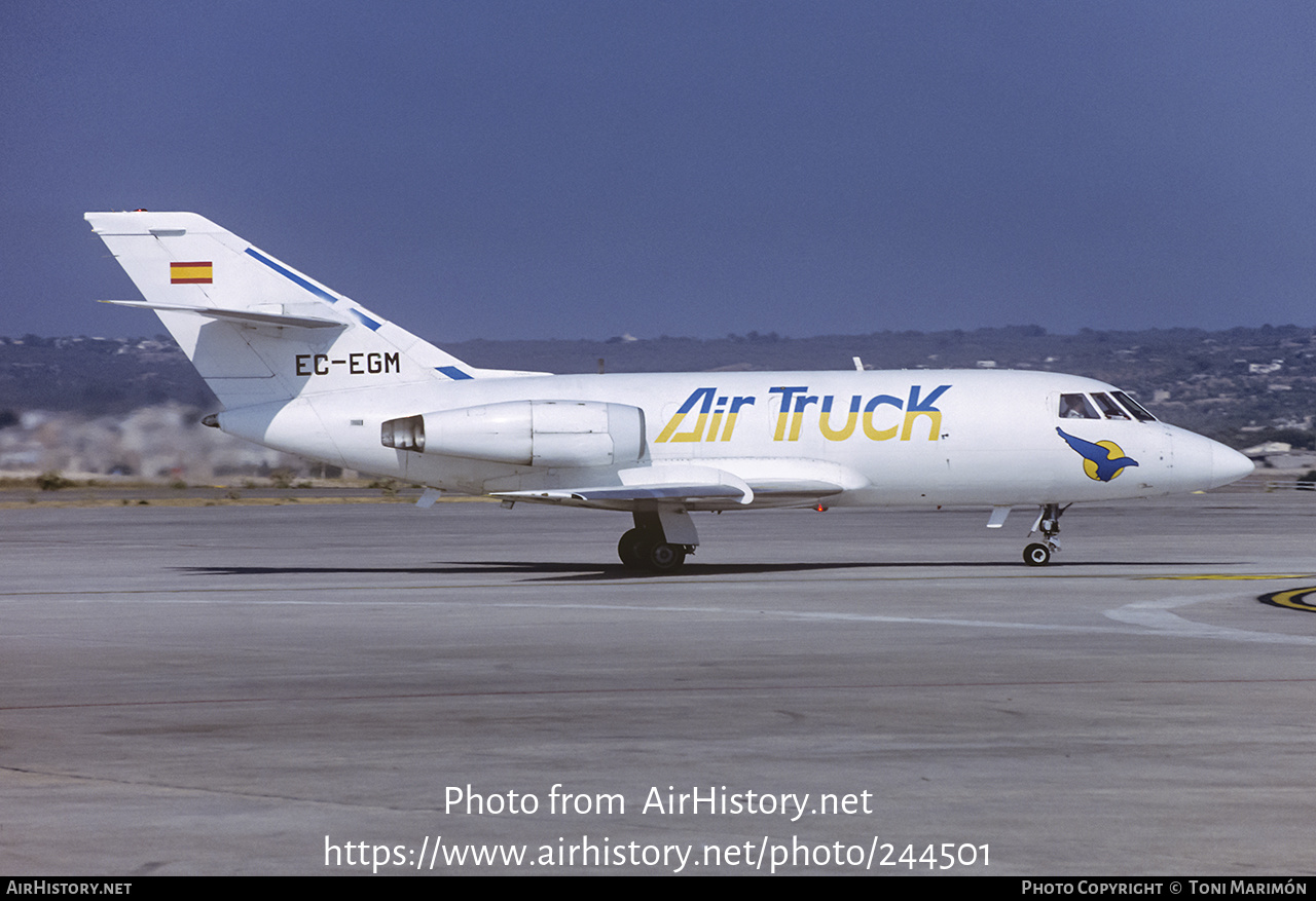 Aircraft Photo of EC-EGM | Dassault Falcon 20D(C) | Air Truck | AirHistory.net #244501