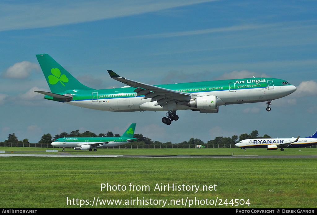 Aircraft Photo of EI-LAX | Airbus A330-202 | Aer Lingus | AirHistory.net #244504