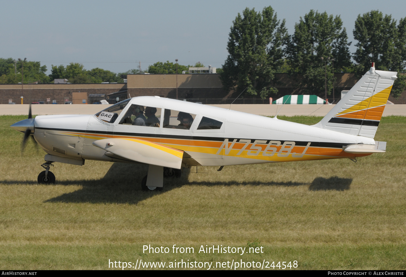 Aircraft Photo of N7568J | Piper PA-28R-180 Cherokee Arrow | AirHistory.net #244548