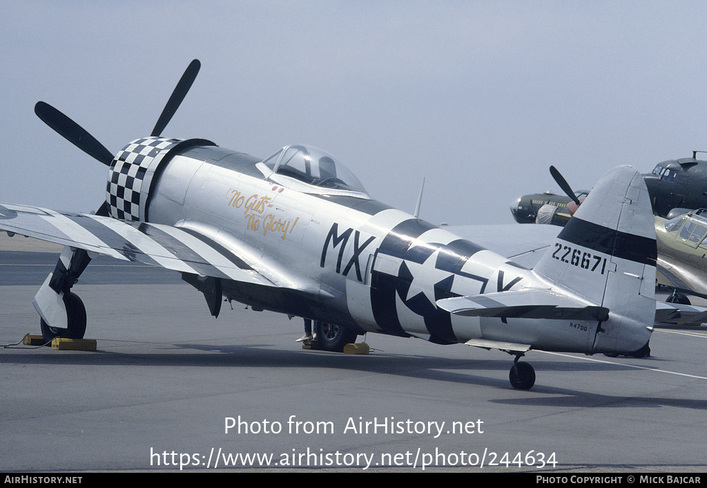 Aircraft Photo of N47DD / 226671 | Republic P-47D Thunderbolt | USA - Air Force | AirHistory.net #244634