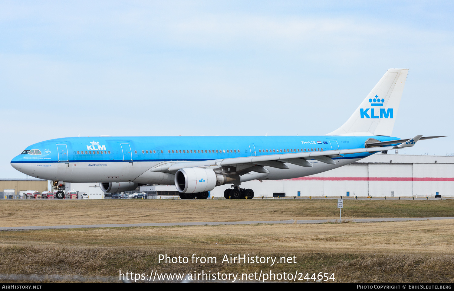 Aircraft Photo of PH-AOK | Airbus A330-203 | KLM - Royal Dutch Airlines | AirHistory.net #244654