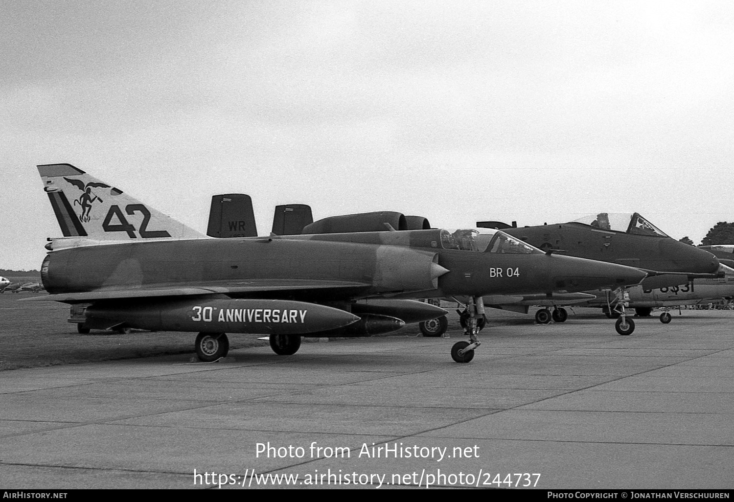 Aircraft Photo of BR04 | Dassault Mirage 5BR | Belgium - Air Force | AirHistory.net #244737