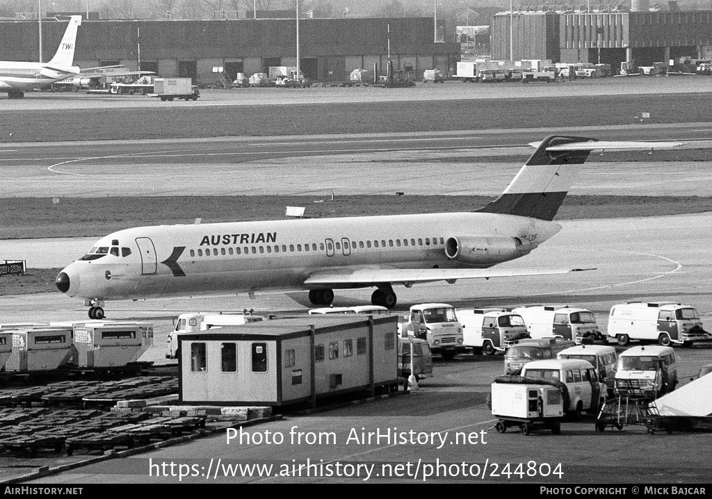 Aircraft Photo of OE-LDF | McDonnell Douglas DC-9-32 | Austrian Airlines | AirHistory.net #244804