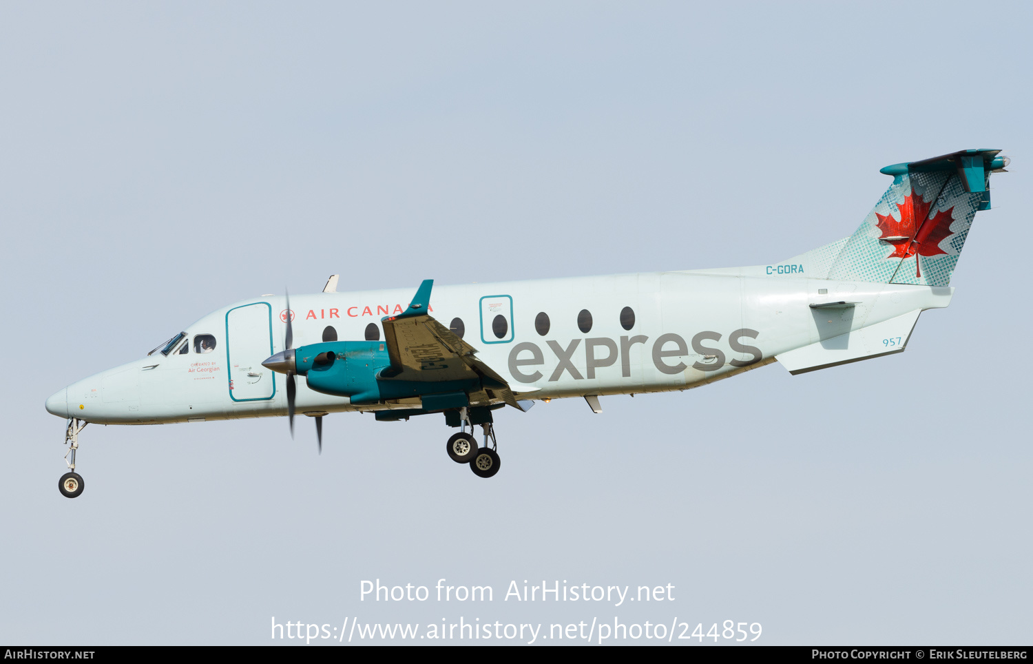 Aircraft Photo of C-GORA | Raytheon 1900D | Air Canada Express | AirHistory.net #244859