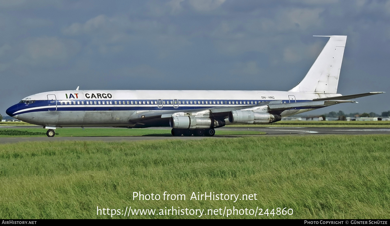 Aircraft Photo of 5N-VRG | Boeing 707-355C | International Air Tours - IAT Cargo | AirHistory.net #244860