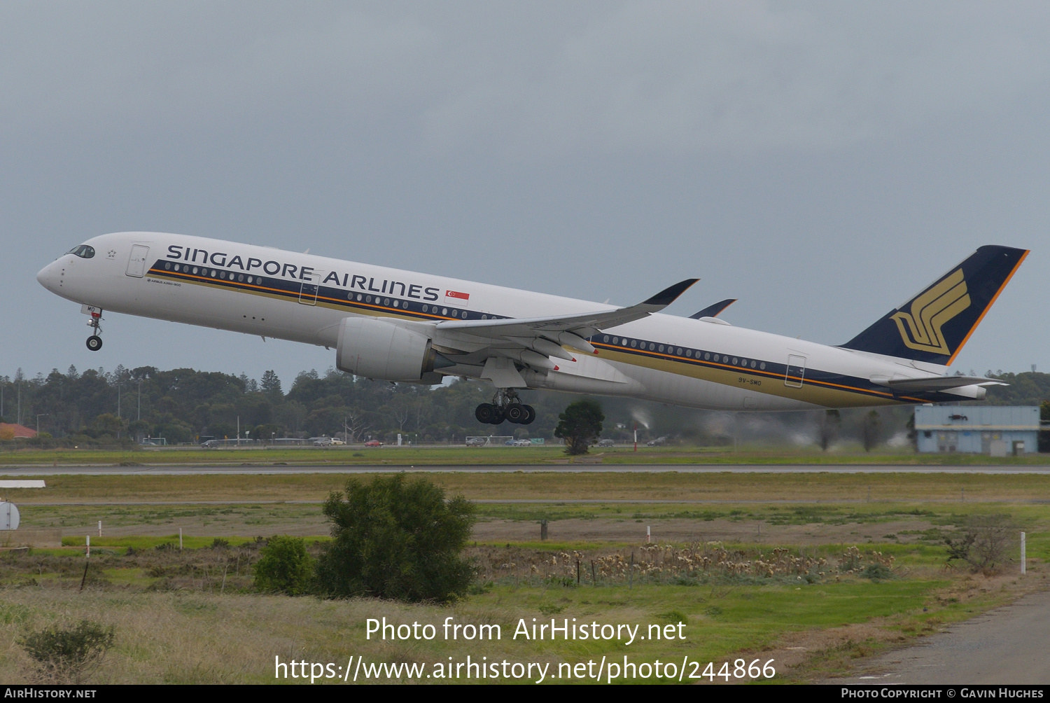 Aircraft Photo of 9V-SMO | Airbus A350-941 | Singapore Airlines | AirHistory.net #244866