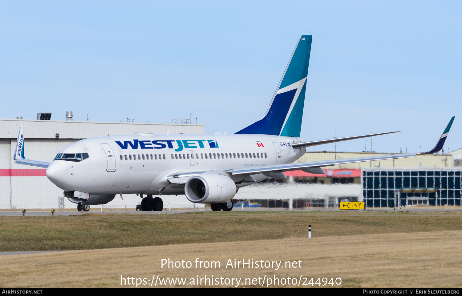 Aircraft Photo of C-FLWJ | Boeing 737-7CT | WestJet | AirHistory.net #244940