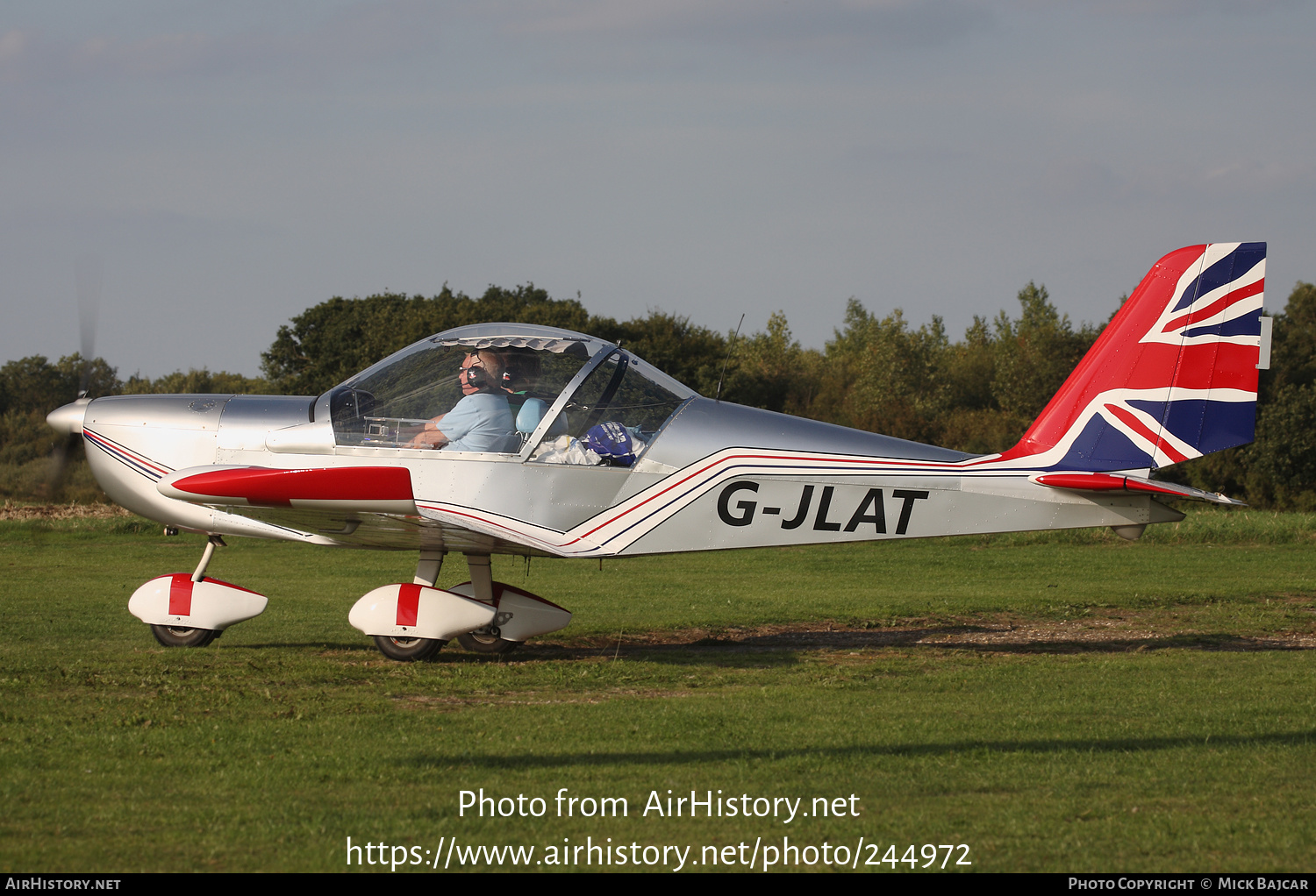 Aircraft Photo of G-JLAT | Evektor-Aerotechnik EV-97 Eurostar | AirHistory.net #244972