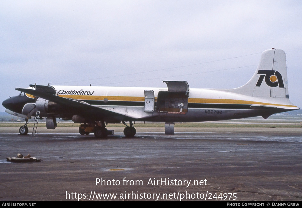 Aircraft Photo of N90782 | Douglas DC-6A | Trans Continental Airlines | AirHistory.net #244975