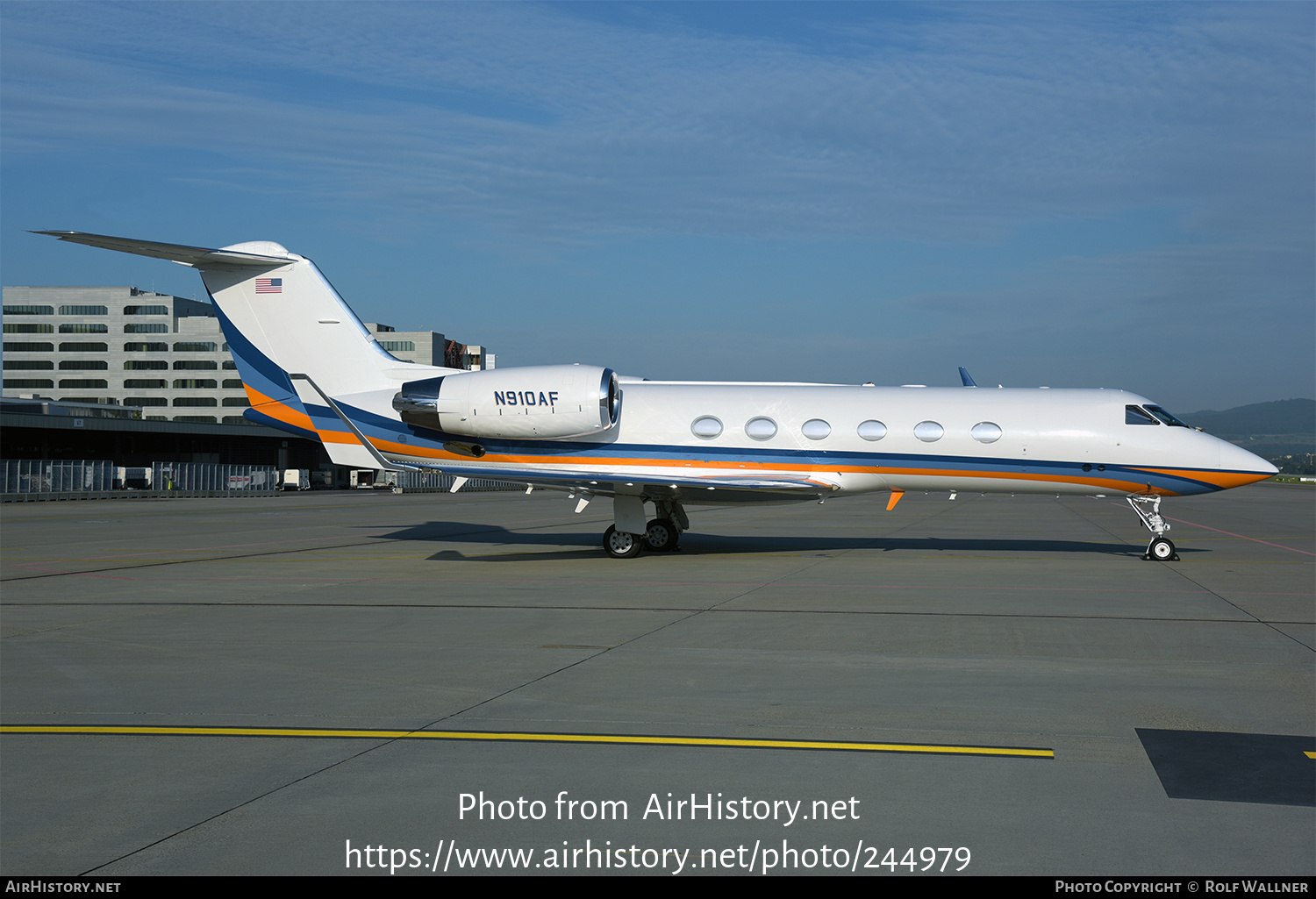 Aircraft Photo of N910AF | Gulfstream Aerospace G-IV Gulfstream IV-SP | AirHistory.net #244979