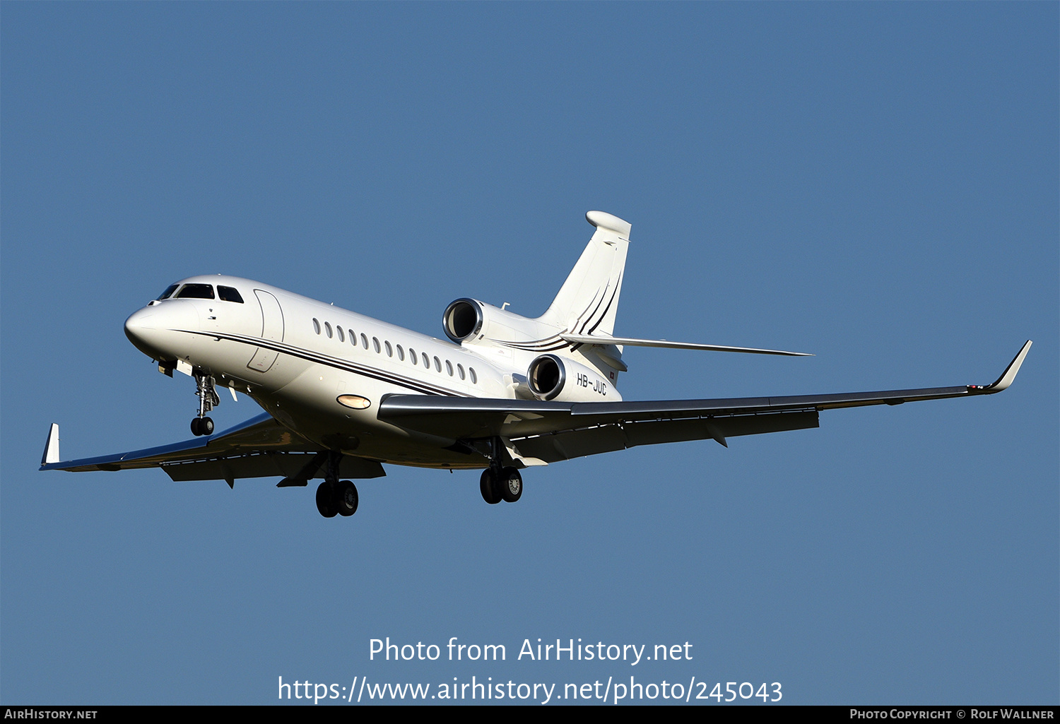 Aircraft Photo of HB-JUC | Dassault Falcon 7X | AirHistory.net #245043