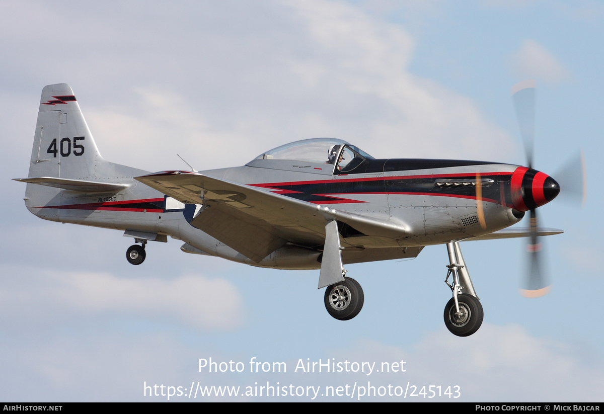 Aircraft Photo of N405HC / NL405HC | Cavalier F-51D Mustang 2 | USA - Air Force | AirHistory.net #245143