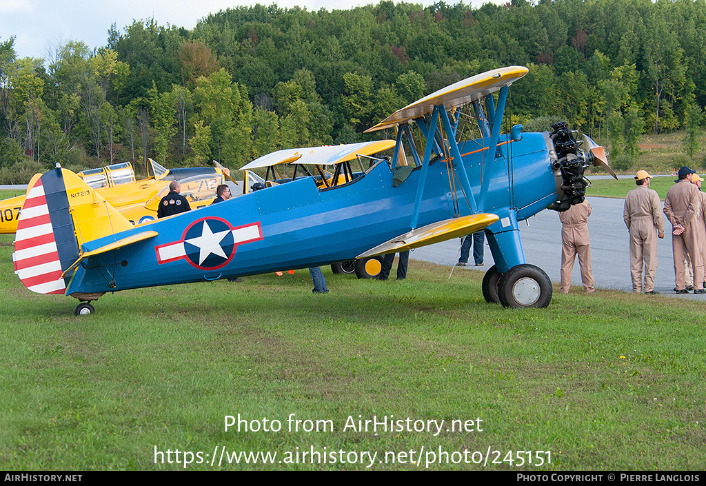 Aircraft Photo of N17213 | Boeing A75N1 Kaydet | USA - Air Force | AirHistory.net #245151