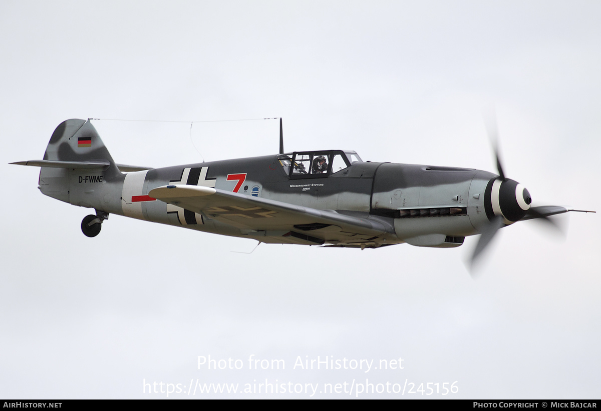 Aircraft Photo of D-FWME | Hispano HA-1112/Bf-109G-4 | Messerschmitt Stiftung | Germany - Air Force | AirHistory.net #245156