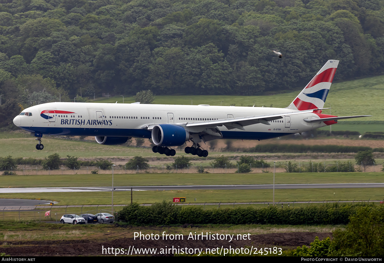 Aircraft Photo Of G Stbd Boeing 777 36ner British Airways