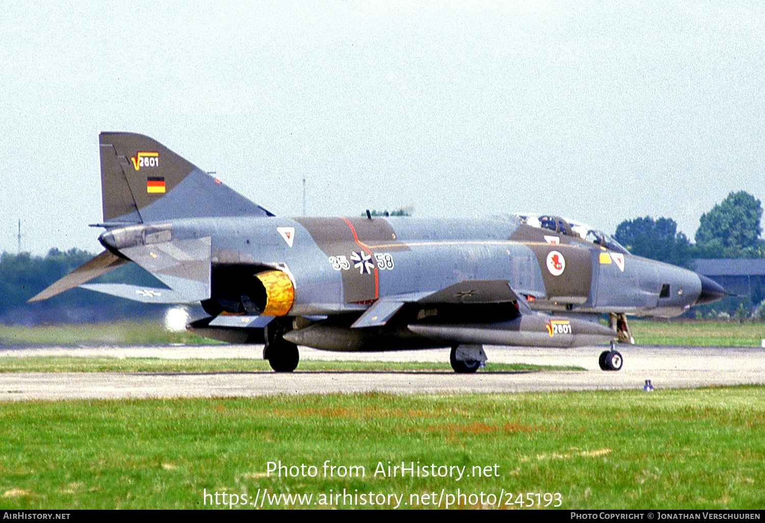 Aircraft Photo of 3558 | McDonnell Douglas RF-4E Phantom II | Germany - Air Force | AirHistory.net #245193